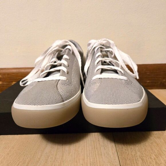 Rothy's "The Lace Up" Sneaker in Gray In Perfect Preowned Condition - Picture 6 of 10